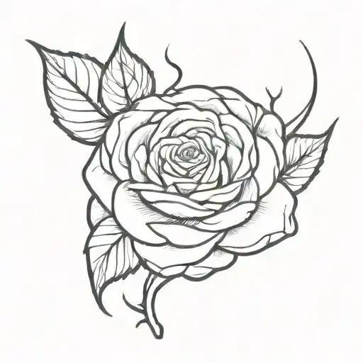 Cancer Zodiac Sign With A Rose