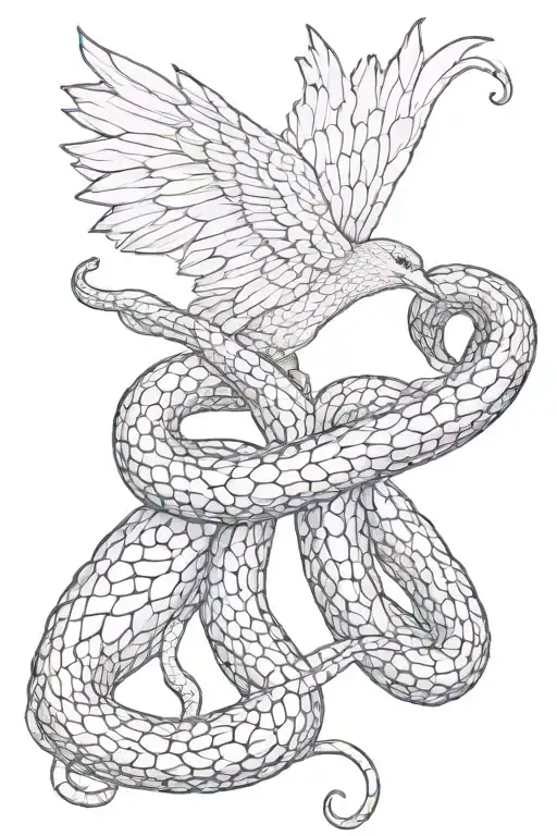 Wing And Snake