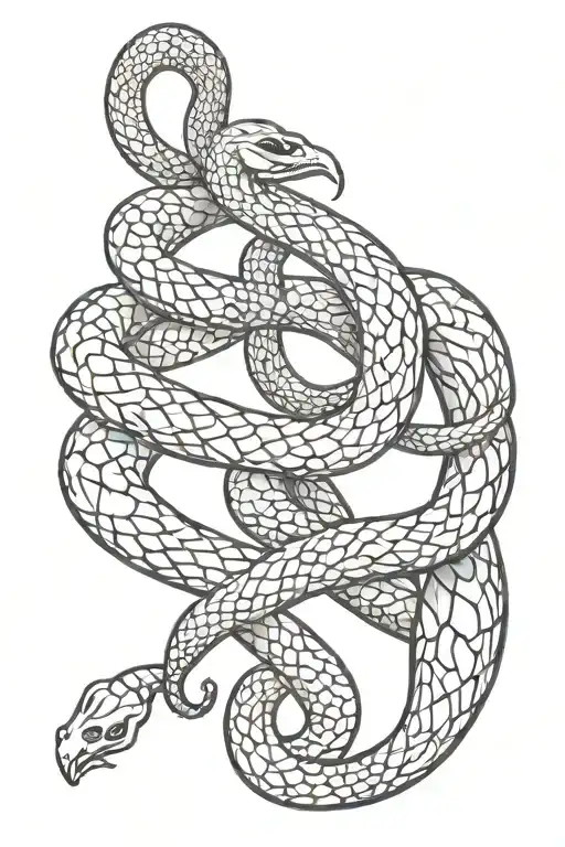 Spine With Cobra Snake Full Back