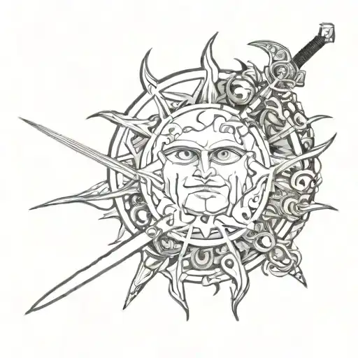 Sun And Moon And Sword And Brain