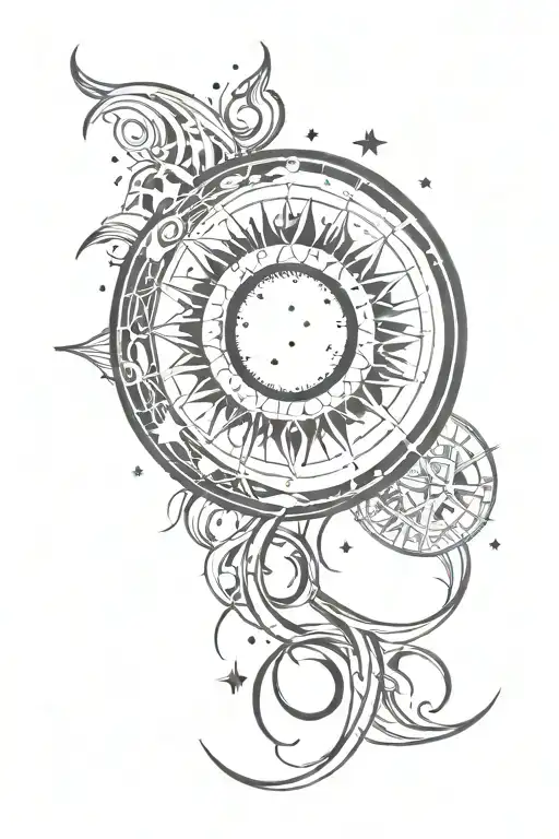 Love Sun Moon Stars Infinitity