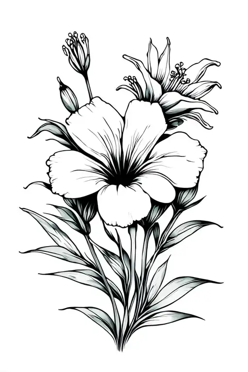 Lilies Poppies Hibiscus Bloom