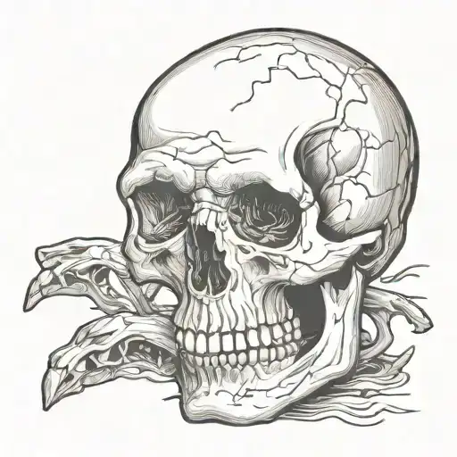 Depression Skull