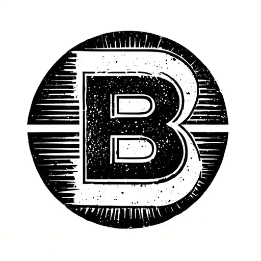 Capital Backwards B