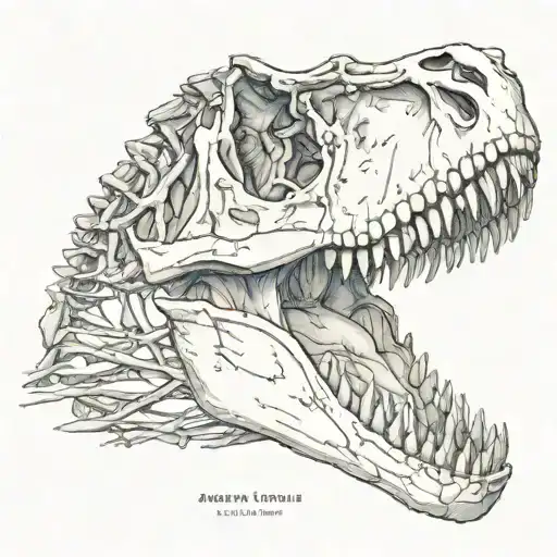 T-rex Skull