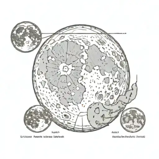 Waning Gibbous Moon Phase Changing To Waxing Gibbous