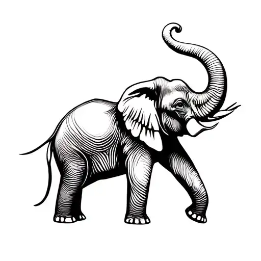 Elephant Wearing