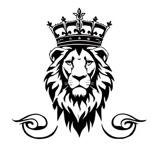 Lion Of Judah With Bay Crown
