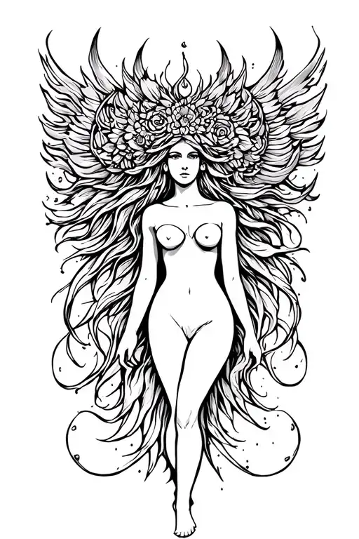 Goddess Of Love Full Body