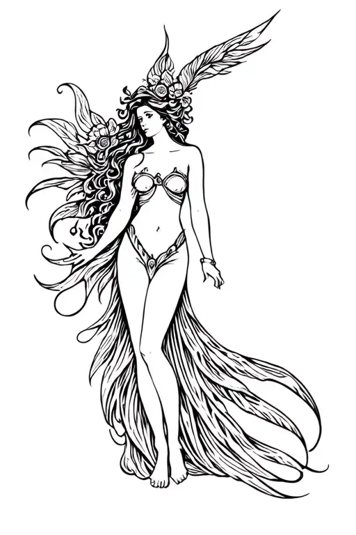 Goddess Of Love Full Body