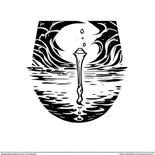 Oz Aquarius Pouring Water