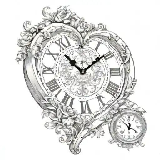 Heart Shaped Clock