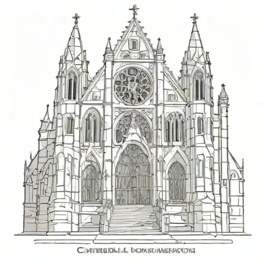 Cathedral Gothic Arrogoth With Text