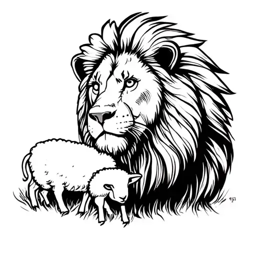 A Lion Doesn't Care For The Opinion Of Sheep