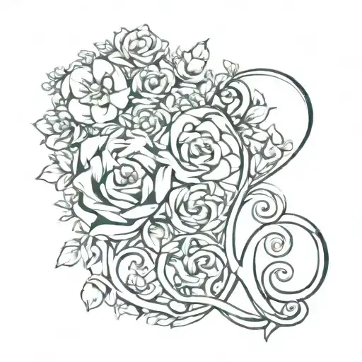 Love Flowers Infinity