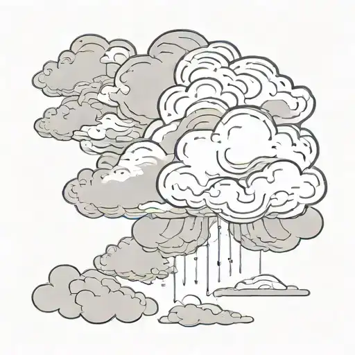 Cloud Grey With Light