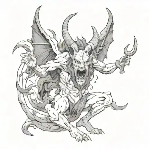 Black And White Satan