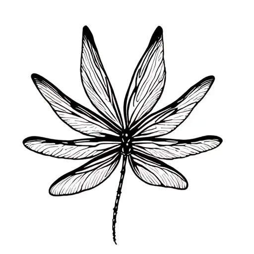 Dragonfly Wings Forming