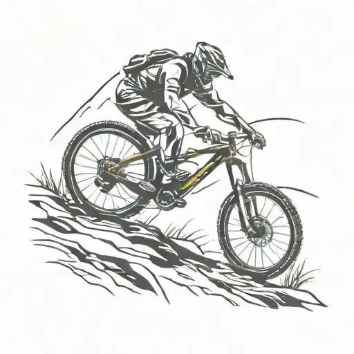 Mountain Bike Silhouette
