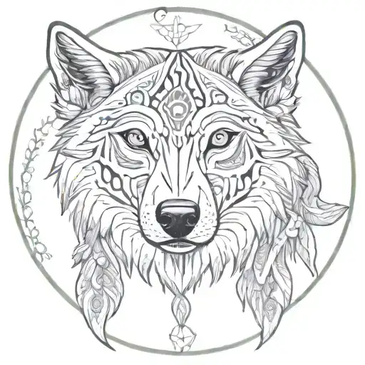 Wolf Spirit Animal Ayahuasca San Pedro Plant Medicine