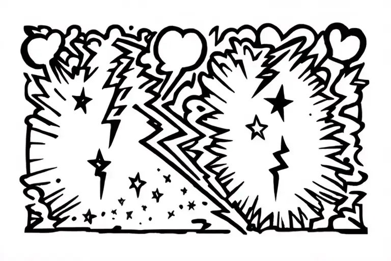 Thunderstorm Love Stars