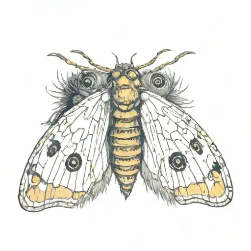 Small Sun And Death Moth