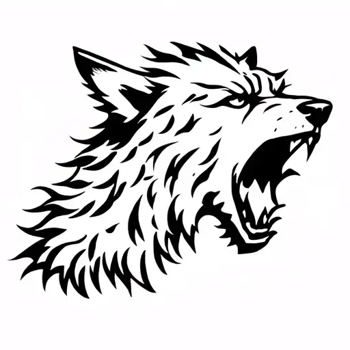 Baby Werewolf Howling