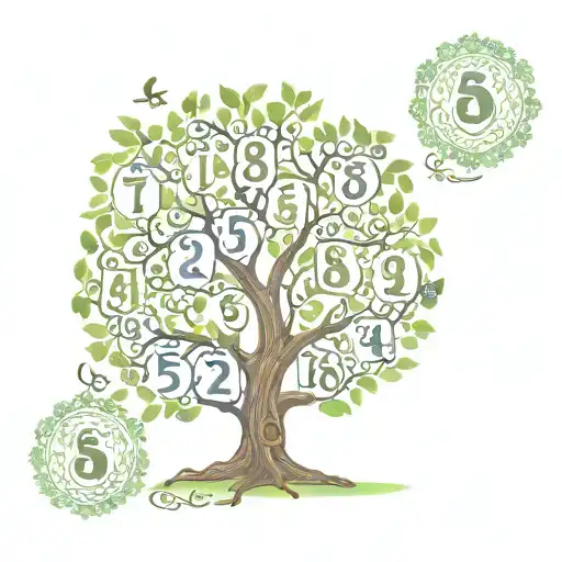 Tree Of Life With Numbers 5-6-30