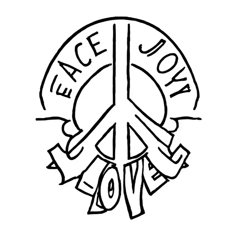 Peace Joy Love
