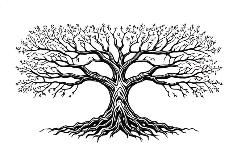Tree Of Life Intertwined