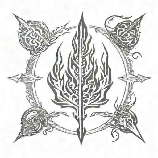 Dark Souls Bonfire Medieval Style