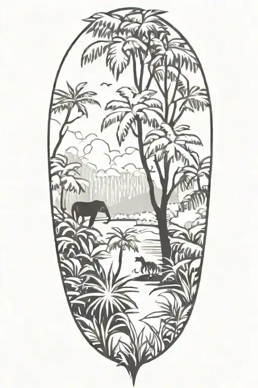 Jungle Scene