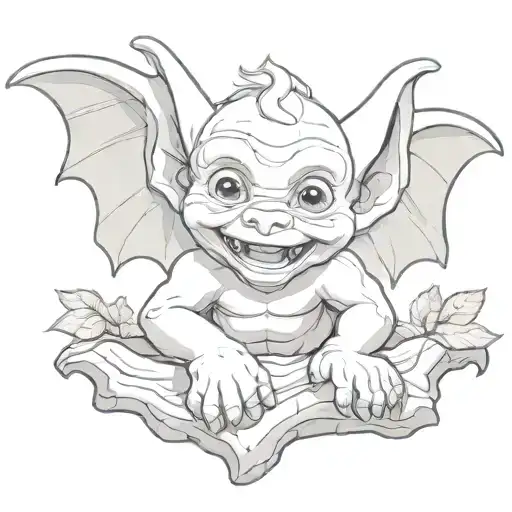 Cute Baby Gargoyle