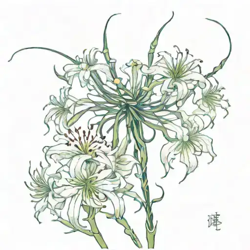 Dragons Spider Lily
