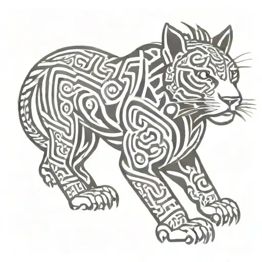 Aztec Jaguar Warrior