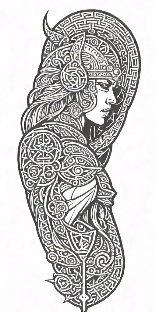 Female Viking Inspired