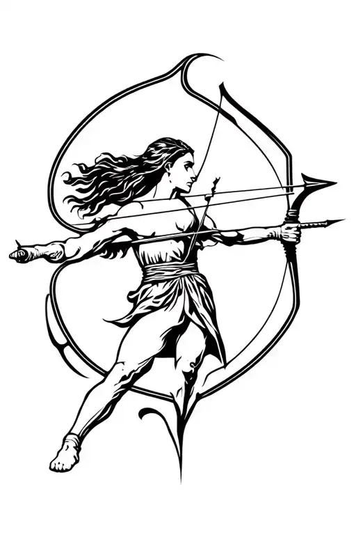 Sagittarius Archer Shooting