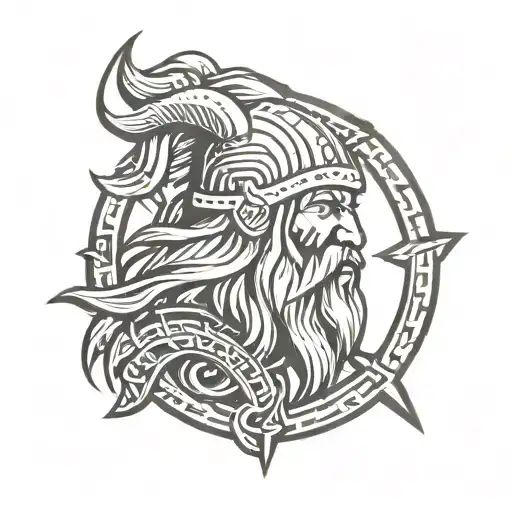 Viking In Valhalla Symbol