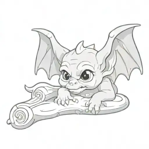 Cute Baby Gargoyle