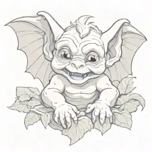Cute Baby Gargoyle