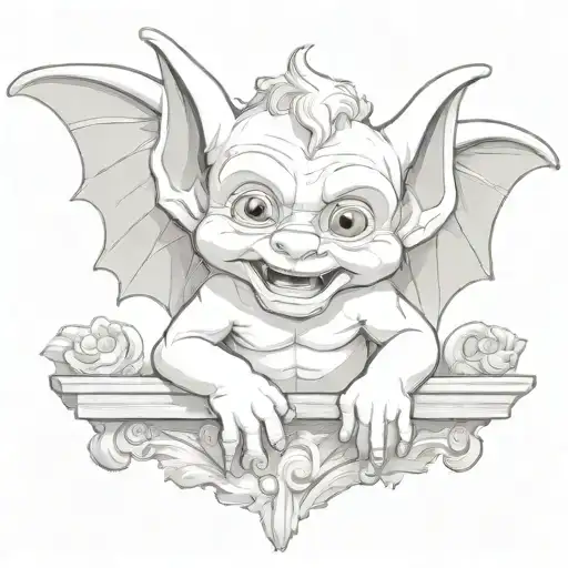 Cute Baby Gargoyle