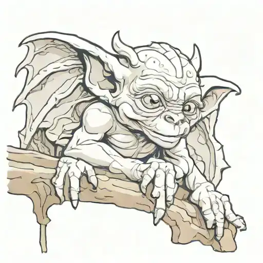 Cute Baby Gargoyle