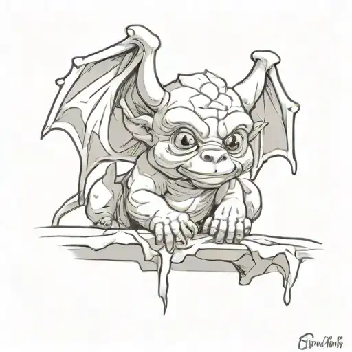 Cute Baby Gargoyle