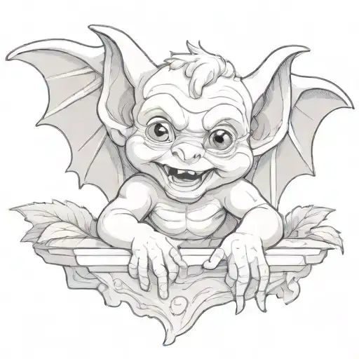 Cute Baby Gargoyle