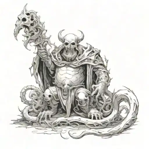 Darkness Chaos A Malediction An Abomination