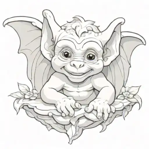 Cute Baby Gargoyle