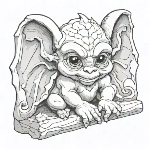 Cute Baby Gargoyle
