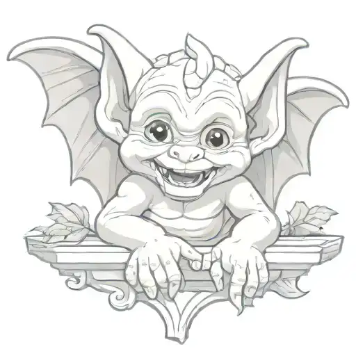 Cute Baby Gargoyle
