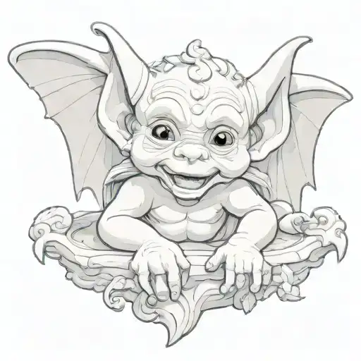 Cute Baby Gargoyle