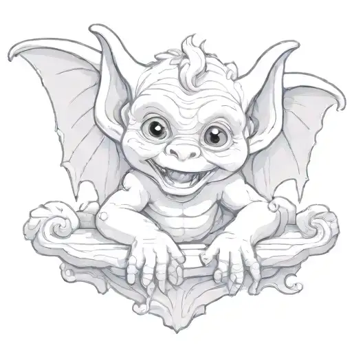 Cute Baby Gargoyle